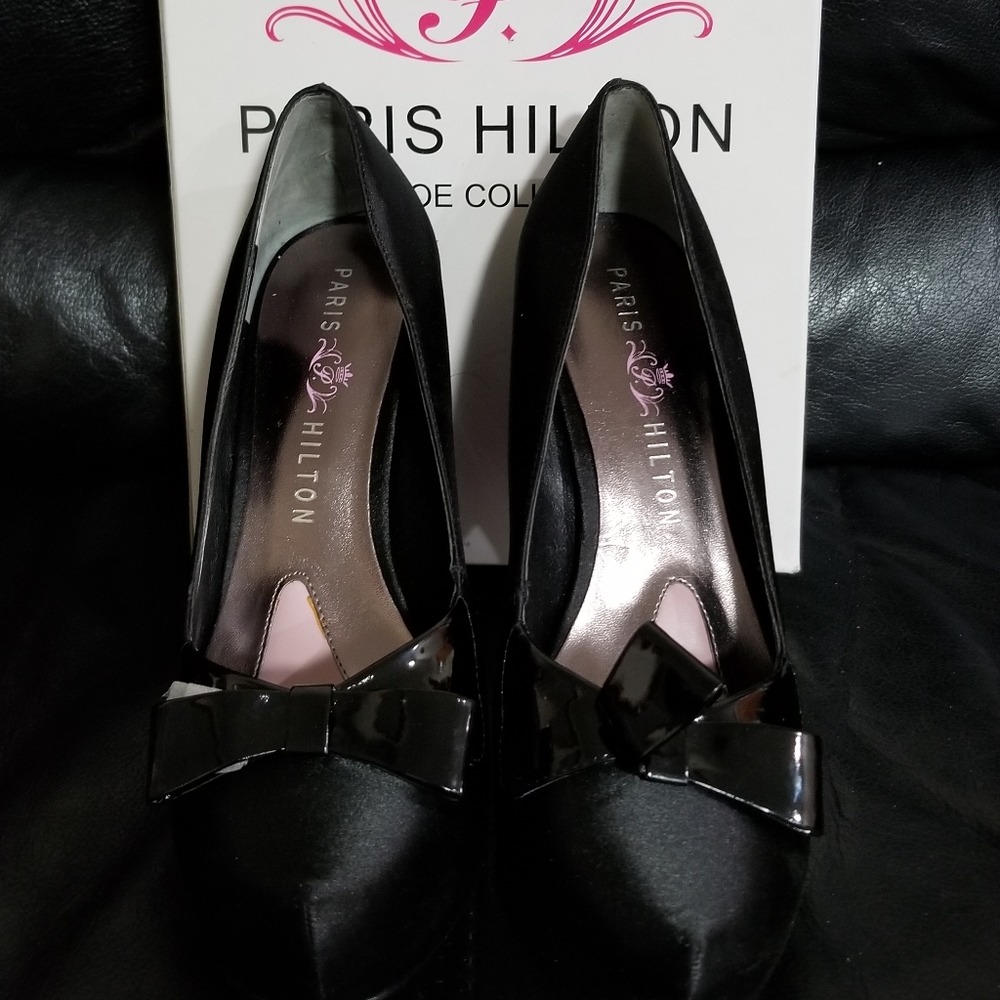 Paris Hilton Heels, with Bow